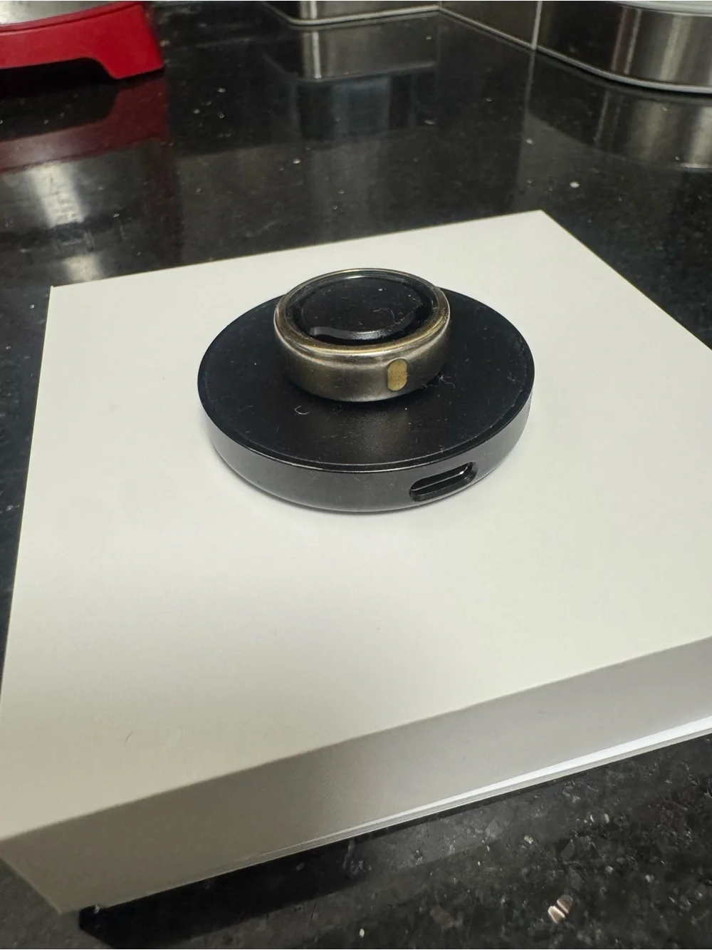 Oura Black Wireless Gen3 Charging Pad